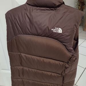The North Face Chocolate Quilted Vest